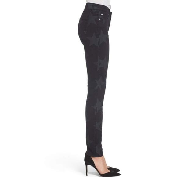 Kut from the Kloth Mia Toothpick Skinny Star Print Jean // 4 - Picture 2 of 10